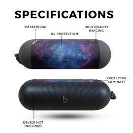 Speaker Skin Compatible with Beats Pill (2024) - Nebula - Premium 3M Vinyl Protective Wrap Decal Cover - Easy to Apply | Crafted in The USA by MightySkins