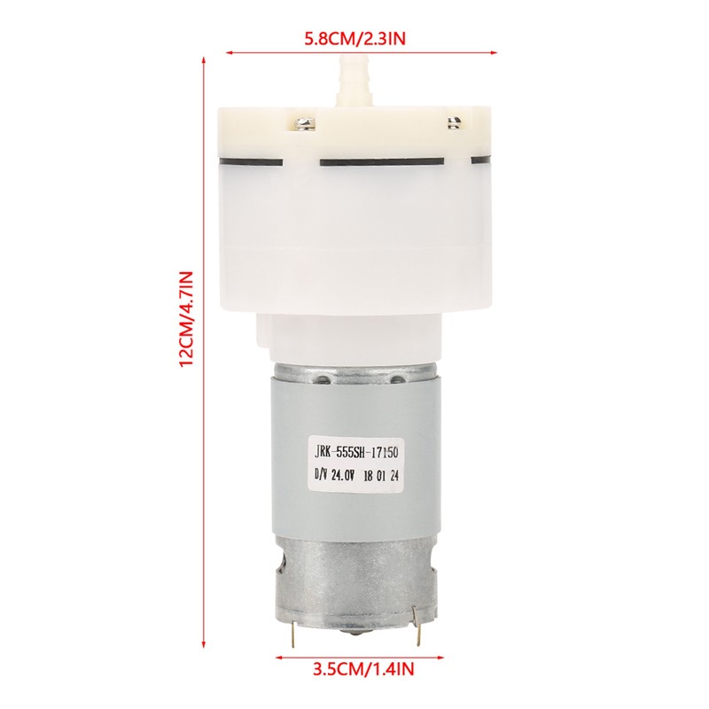 DC 24V Mini Small Low Noise Short Filling Time Air