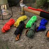ZONADAH Pack of 4 Guy Ropes 4mm Tent Windproof Rope