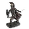 Veronese Design 11 3/8" Achilles with Spear and Shield Resin