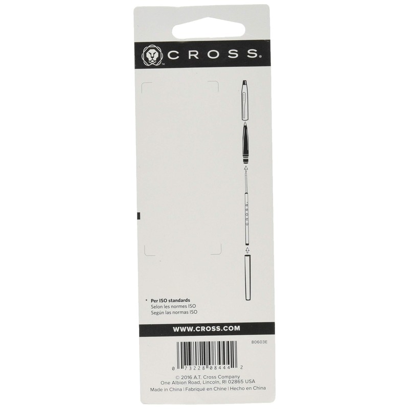クロス ボールペン 水性 替芯 F 細字 8444 ブラック 正規輸入品