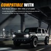 Dual A-Pillar Light Mount Off-Road Ditch Lights Mounting Brackets Compatible
