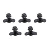 5Pcs L Track Double Lug Threaded Stud Fitting M10 X