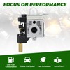 Dalom SRM 230 Carburetor for Echo SRM 230 SRM210 SRM231
