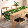 Pudodo Soccer Table Runner Sport Baby Shower Tablecloth Soccer Theme