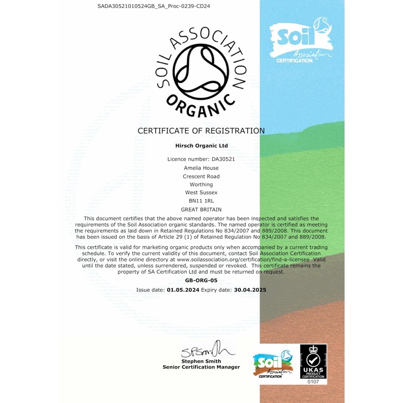 Hirsch Organic Cordyceps Sinensis High Strength Extract Powder - Organically