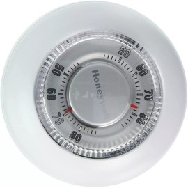 Honeywell Mercury Free Round Heat/Cool Thermostat Heat & Cool 24 V