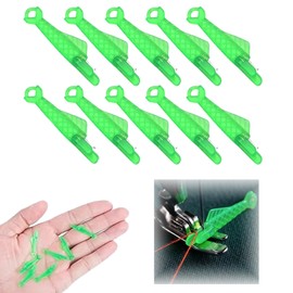 Will LIKE Pack of 10 Needle Threader, Plastic Sewing Needles Threader, Automatic Threader, Sewing Machine Needle Threader, Threading Aid for Sewing Needles Sewing Machine Accessories for DIY (Large))