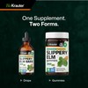 BIO KRAUTER Slippery Elm Bark Tincture - Pure Slippery Elm