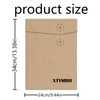 Buckle Envelopes 13x19 10 Pack Eco Friendly Brown Kraft Paper
