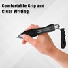 2pcs Big Fat Heavy Pens with 12 Refills, Smooth Writing