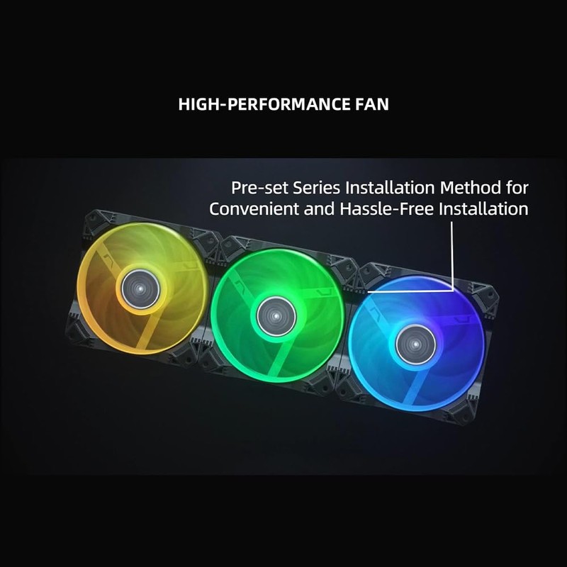 TCOMAS LE200 360mm Radiator Liquid Cooler – High-Performance ARGB Water