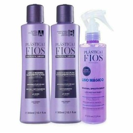 Cadiveú Brazilian Hair Treatment Cadiveu Plastica Dos Fios Kit Home Care 3 Steps US ship
