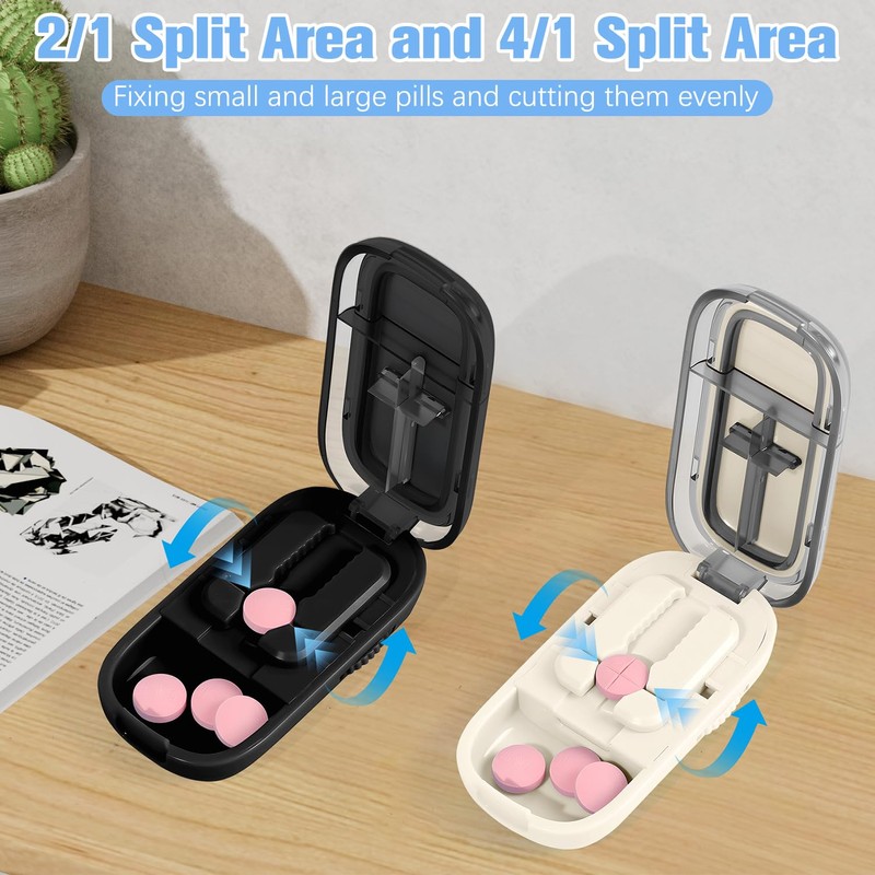 Pill Cutter Splitter for Small and Tiny Pills - 1/4