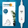 Barrina LED Grow Light Bulb with Timing and Hanging System,