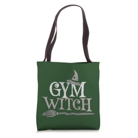 Funny GYM WITCH Physical Education Crew Wicked Trainer Tote Bag