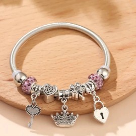 Universal Charm Bangle Chain Beaded Beads Bracelets Women Summer Romantic Gift Fashion New