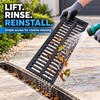 20 Inch Polymer Resin Trench Drain Grate, 7.87 Inch Wide