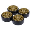 GoolRC 4PCS/Set 1/10 Drift Car Tires Hard Tyre Replacement for