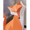 Amoy-Art Fox Ornament Gifts Aniaml Statue Sculpture Modern Figurine Decor
