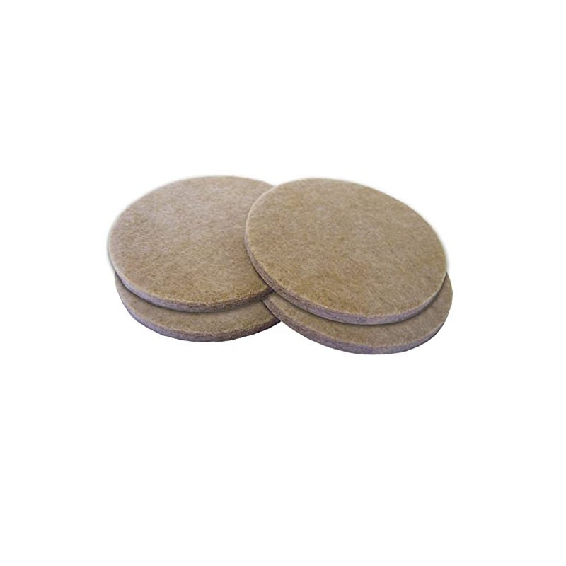 Felt Gard 75mm Large Round Furniture and Floor Protection Pads