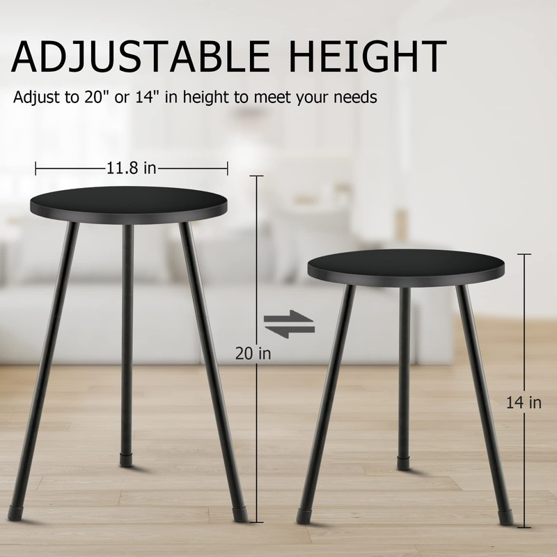 KINNARY Tall Plant Stand, Mid Century Wood Indoor Plant Stand