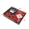 Medikaison Michigan Rummy Board Game Set Tripoley Game Felt Mat