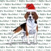 Zeppa Studios Beagle Coasters Christmas Themed