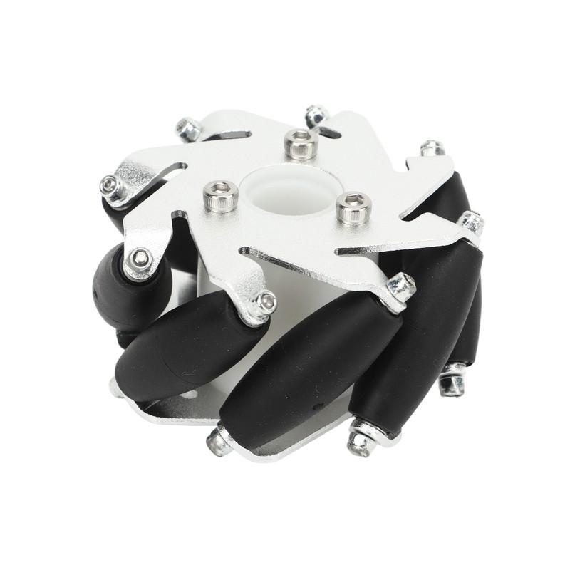 4Pcs 60mm Omnidirectional Wheel Aluminum Alloy Omni Directional Wheel Set