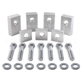 Ohio Diesel Parts Rear Seat Recline Kit for Jeep Wrangler JKU/JLU 2007-2020 (Aluminum, Silver)