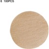 100Pcs Coffee Filter,Round Home Office Cafe Coffee Filter Paper Moka