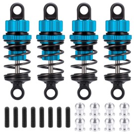 ZuoLan RC Car Shock Absorber 52 mm Oil Absorber Damper for Tamiya M03 M04 M05 M06 1/10 RC Touring Car Upgrade Parts (Blue)