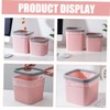 Outanaya 2pcs Desktop Trash Can Waste Bin for No Lid