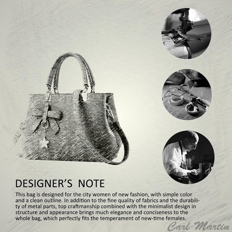 Nicole&Doris Bowknot Women Handbag Crossbody Shoulder Bag Waterproof PU Leather