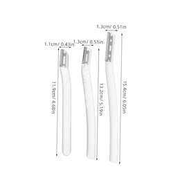 3Pcs Eyebrow Razor Shaver for Women Men Precision Trimmer for Face Hair Grooming Beginner Friendly Design with Ergonomic Grip for Eyebrow Shaping Travel