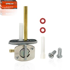 SPNUVR Fuel Valve Petcock Oil Switch Assembly Fit for Yamaha Badger Champ 100 Grizzly Raptor 50 Raptor 80 YFM 80 50 100 for TY350 1985-2008 55X-24500-02-00