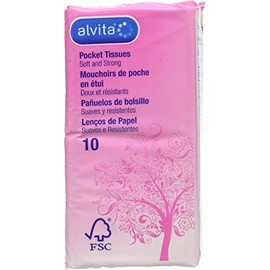 Alvita Facial Tissues 6 Pocket