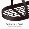 KES 34 Inch Oiled Bronze Hanging Pot Rack, Heavy Duty