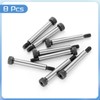 sourcing map Alloy Steel Hexagon Socket Head Shoulder Screws Bolt,