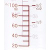 iwaki KBTMC100 Heat-resistant Glass Measuring Cup, Measuring Cup, 3.4 fl