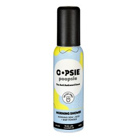 Oopsie Poopsie Pre GO toilet spray, discreet & portable original odor deodorizer scents. Perfect for purses, pockets and backpacks. Pre-poo spray to use on the go 2 Oz bottle Morning Shower