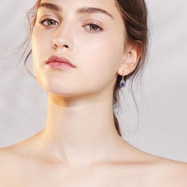 VONALA Sterling Silver Filigree Irish Celtic Drop Earrings Jewelry Gifts for Women Girls, Sterling Silver