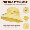 Sukeen Winter Bucket Hat Women Men Lightweight Cotton Filled Warm