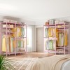 Raybee Clothes Rack Loads 780LBS, Clothes Rack for Hanging Clothes,