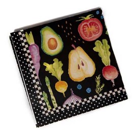 MacKenzie-Childs Radish & Root Paper Napkins - Cocktail