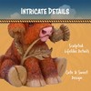 Nemesis Now Highland Thistle Highland Thistle Cow Figurine, Resin, Brown,