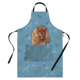 Bang Tidy Clothing Cocker Spaniel Gifts for Dog Lovers Owners - Cooking Baking Aprons - Kitchen Apron Gift for Women Men Bakers and Cooks