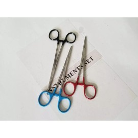 TM 3 Kelly Forceps Colormed Instruments Surgical EMT Nurse