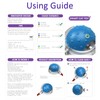 Giociv Interactive Cat Toys Ball for Indoor Cats Fast Rolling
