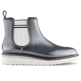 COUGAR Women's Kensington Chelsea Boot, Silver Metallic - 7 B(M) US